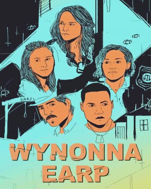 Wynonna Earp Illustration Poster Diamond Painting