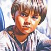 Young Anakin Skywalker Character Art Diamond Painting