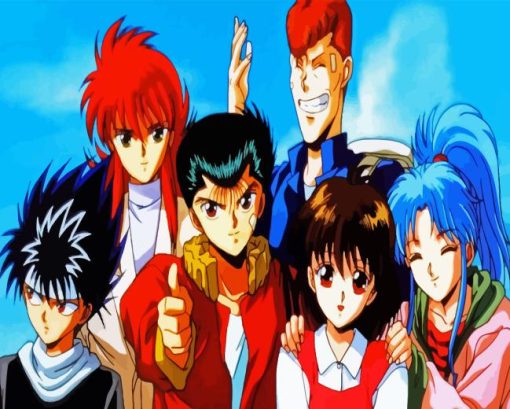 YuYu Hakusho Anime Manga Poster Diamond Painting