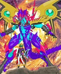 Yugioh Anime Galaxy Eyes Photon Dragon Diamond Painting