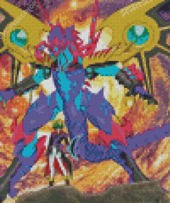 Yugioh Anime Galaxy Eyes Photon Dragon Diamond Painting