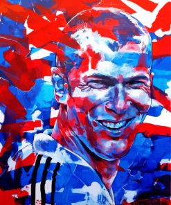 Zinedine Zidane Diamond Painting