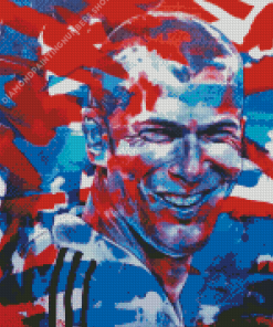 Zinedine Zidane Diamond Painting