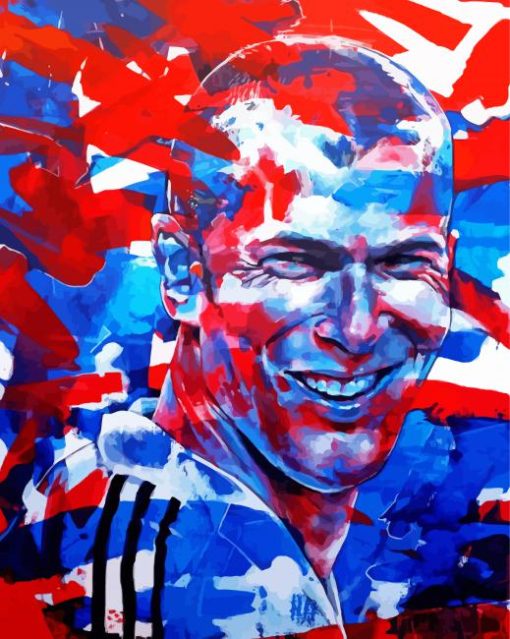 Zinedine Zidane Diamond Painting