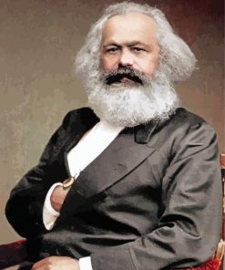 Aesthetic Karl Marx Diamond Painting