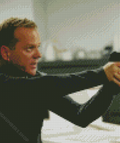 Aesthetic Jack Bauer Diamond Painting