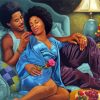 Aesthetic Romantic Black Couple Diamond Painting