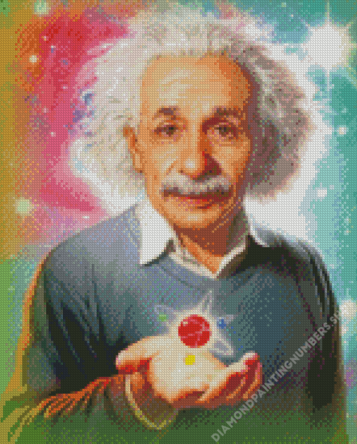 Albert Einstein Diamond Painting