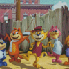 Alley Cats Gang Diamond Painting