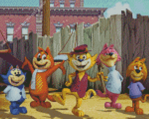 Alley Cats Gang Diamond Painting