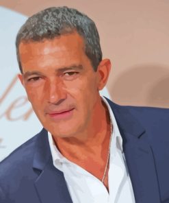 Antonio Banderas Spanish Actor Diamond Painting