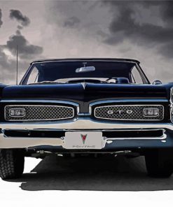 Black 1967 Pontiac Diamond Painting