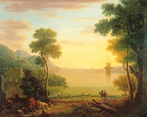 Classical Landscape Diamond Painting