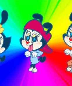 Cute Animaniacs Diamond Painting