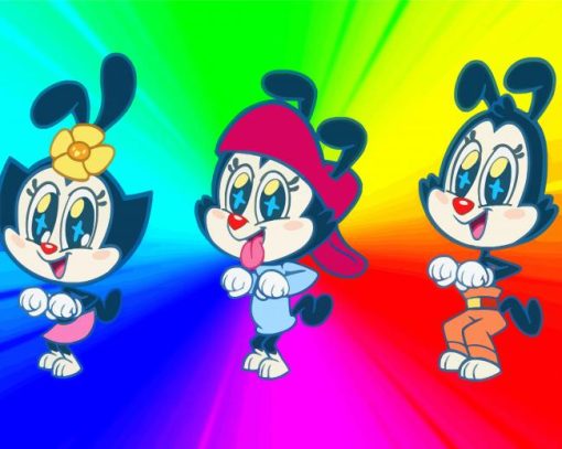 Cute Animaniacs Diamond Painting