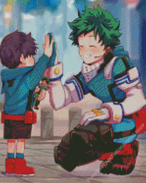 Deku X Jirou My Hero Academia Diamond Painting