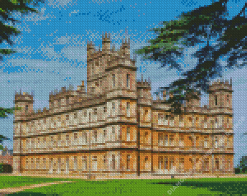 Downton Abbey Highclere Castle Diamond Painting