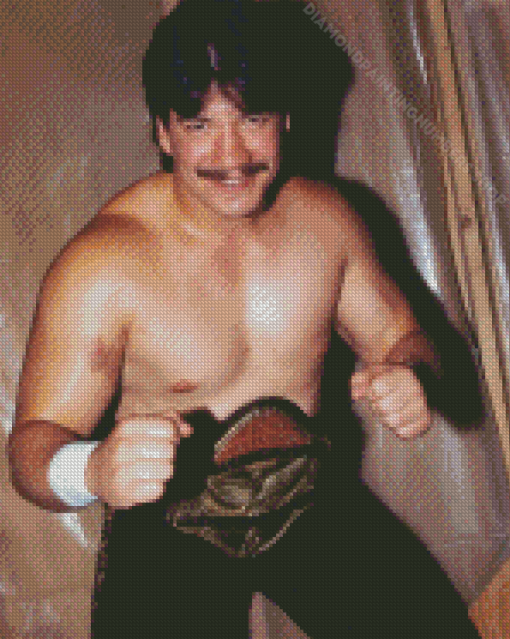 Wrestler Eddie Guerrero Diamond Painting