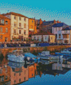 Falmouth Harbour Cornwall Diamond Painting