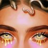 Girl With Tears Of Gold Diamond Painting