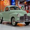 Green 1952 F J Holden Car Diamond Painting