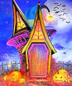 Halloween House Diamond Painting