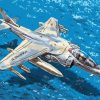 Harrier Jet Plane Diamond Painting