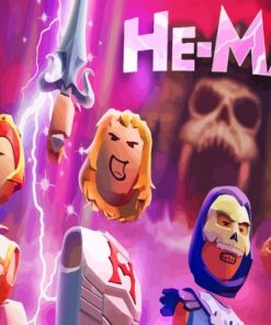 He Man Rec Room Diamond Painting