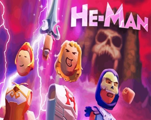 He Man Rec Room Diamond Painting