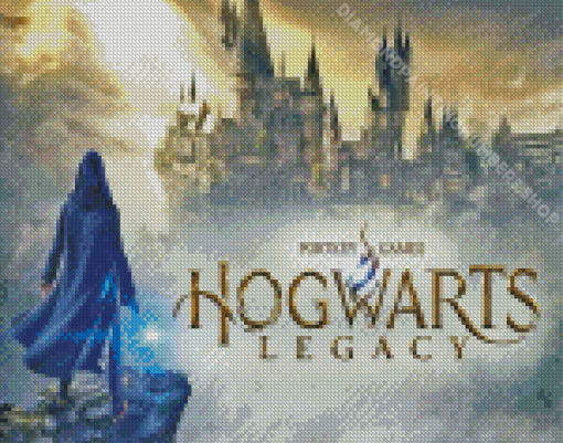 Hogwarts Legacy Game Poster Diamond Painting