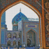 Imam Zadeh Saleh Tehran Mosque Diamond Painting