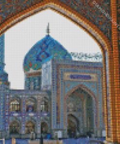 Imam Zadeh Saleh Tehran Mosque Diamond Painting