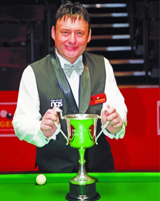 Jimmy White Snooker Diamond Painting