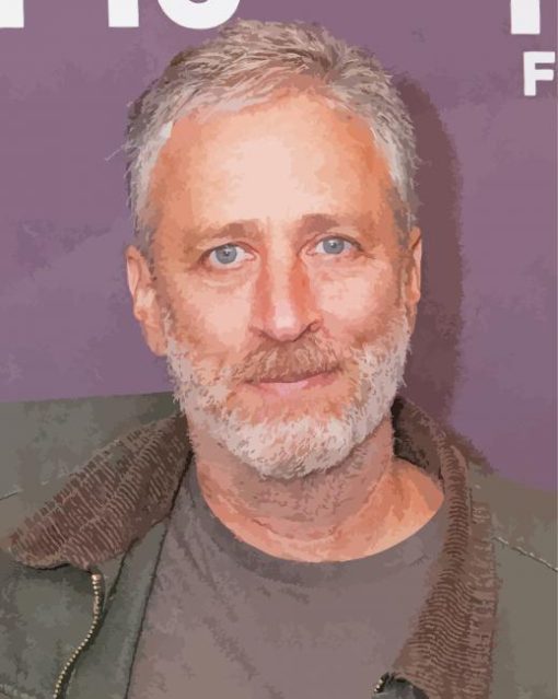 Jon Stewart Diamond Painting