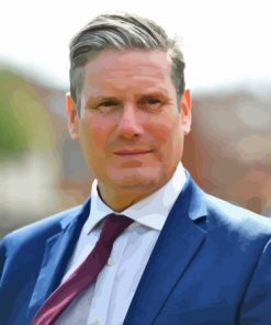 Keir Starmer British Politician Diamond Painting