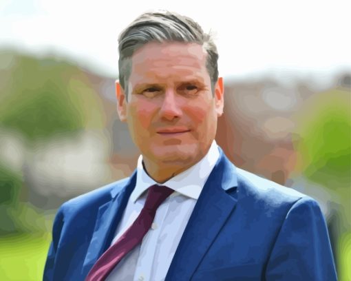 Keir Starmer British Politician Diamond Painting