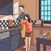 Kitchen Couple Arts Diamond Painting