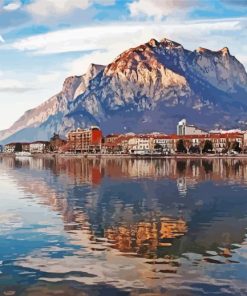 Lecco Landscape Diamond Painting