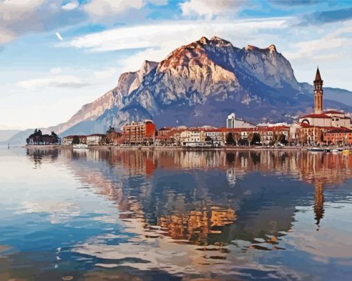 Lecco Landscape Diamond Painting