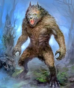 Mad Werewolf Diamond Painting