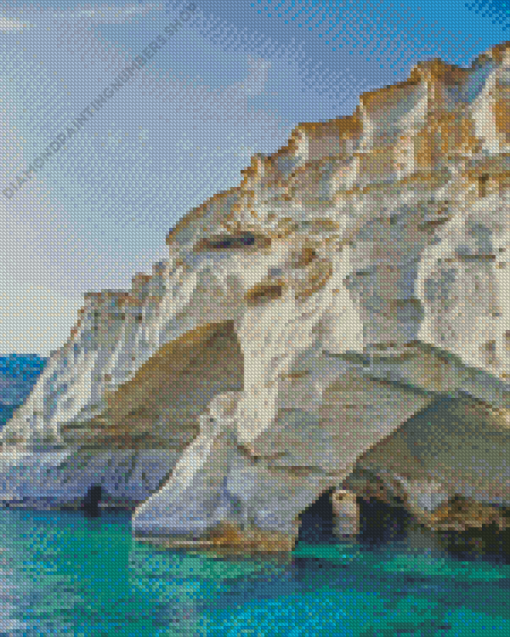 Milos Greece Diamond Painting