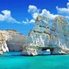 Milos Island In The Aegean Sea Diamond Painting