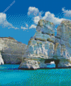 Milos Island In The Aegean Sea Diamond Painting