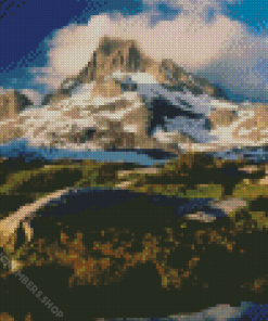 Mountain By Ansel Adams Diamond Painting