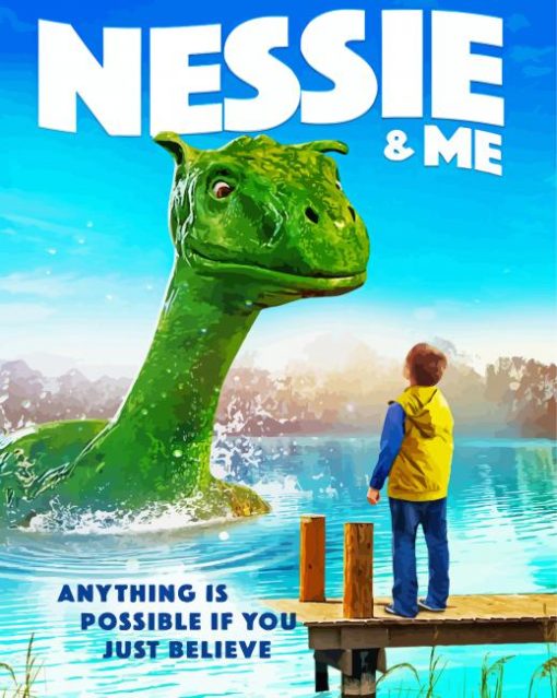 Nessie And Me Poster Diamond Painting