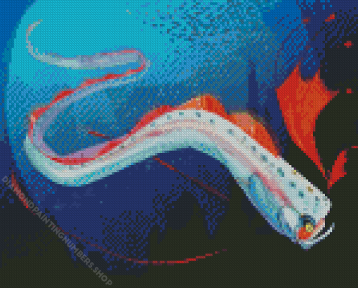 Oarfish Underwater Art Diamond Painting