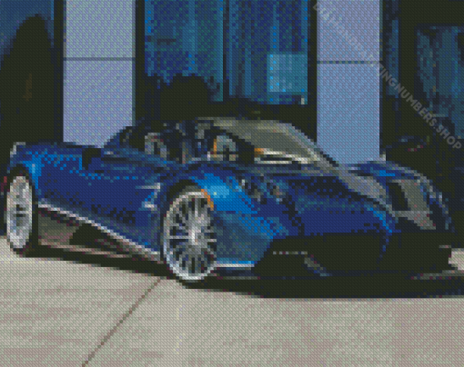 Pagani Huayra Diamond Painting