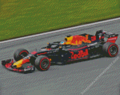 Red Bull F1 Diamond Painting