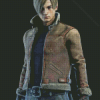 Resident Evil Leon Kennedy Diamond Painting