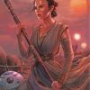 Rey Star Wars Art Diamond Painting